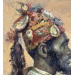 UNIDENTIFIED SIGNATURE, Portrait of an Arab man