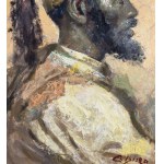 UNIDENTIFIED SIGNATURE, Portrait of an Arab man