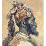 UNIDENTIFIED SIGNATURE, Portrait of an Arab man
