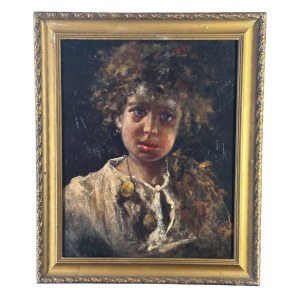 ANONIMO, Portrait of a young girl