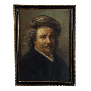 ANONIMO, Self-portrait of Rembrandt