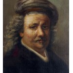 ANONIMO, Self-portrait of Rembrandt