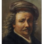 ANONIMO, Self-portrait of Rembrandt