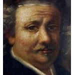 ANONIMO, Self-portrait of Rembrandt