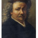 ANONIMO, Self-portrait of Rembrandt