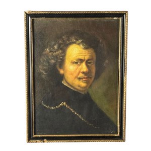 ANONIMO, Self-portrait of Rembrandt
