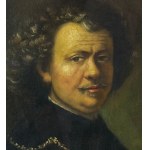 ANONIMO, Self-portrait of Rembrandt