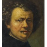 ANONIMO, Self-portrait of Rembrandt