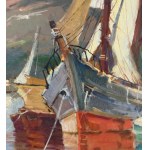 Renzo Martini, Landscape with boats - Renzo Martini