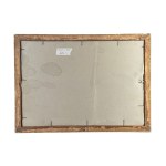 ANONIMO, View of Santa Lucia in Naples with the eruption of Vesuvius