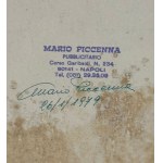 Filippo Romoli, Woman on a balcony overlooking the sea - Filippo Romoli