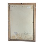 Filippo Romoli, Woman on a balcony overlooking the sea - Filippo Romoli