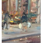 Antonio Martucci, Neapolitan Street with Figures - Antonio Martucci (1934)