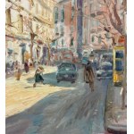 Antonio Martucci, Neapolitan Street with Figures - Antonio Martucci (1934)