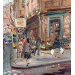 Antonio Martucci, Neapolitan Street with Figures - Antonio Martucci (1934)