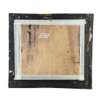 ANONIMO, Neapolitan street with the eruption of Vesuvius