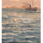 SCUOLA NAPOLETANA, Gulf of Naples, Punta Campanella, and Capri