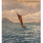 SCUOLA NAPOLETANA, Gulf of Naples, Punta Campanella, and Capri