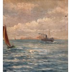 SCUOLA NAPOLETANA, Gulf of Naples, Punta Campanella, and Capri