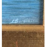 SCUOLA ITALIANA, Seaside view with boats