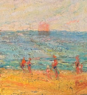 Włodzimierz BOROWCZYK (1945-2021), Pejzaż miejski, 1986