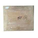 UNIDENTIFIED SIGNATURE, Landscape with river and figures