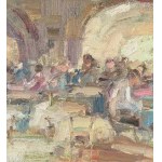 M. D'Aniello, Figures in a tavern - M. D'Aniello