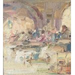 M. D'Aniello, Figures in a tavern - M. D'Aniello