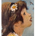 UNIDENTIFIED SIGNATURE, Profile of a young girl