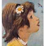 UNIDENTIFIED SIGNATURE, Profile of a young girl