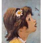 UNIDENTIFIED SIGNATURE, Profile of a young girl