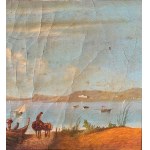 ANONIMO, Seascape with figures