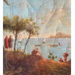 ANONIMO, Seascape with figures