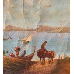 ANONIMO, Seascape with figures