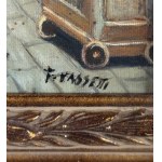 Vassetti, Neapolitan Alley with Figures - Vassetti