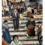 Vassetti, Neapolitan Alley with Figures - Vassetti