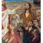 ANGELA CARUGATI, Biblical Scene titled You are Peter. - ANGELA CARUGATI