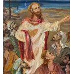 ANGELA CARUGATI, Biblical Scene titled You are Peter. - ANGELA CARUGATI