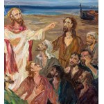 ANGELA CARUGATI, Biblical Scene titled You are Peter. - ANGELA CARUGATI