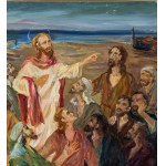 ANGELA CARUGATI, Biblical Scene titled You are Peter. - ANGELA CARUGATI