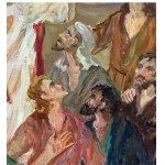 ANGELA CARUGATI, Biblical Scene titled You are Peter. - ANGELA CARUGATI