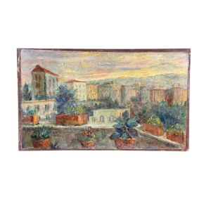 ANGELA CARUGATI, City View from a Terrace - ANGELA CARUGATI