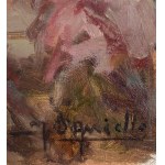 Michele D'Aniello, Church Interior with Figures - Michele D'Aniello