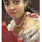 UNIDENTIFIED SIGNATURE, Portrait of a Young Woman