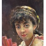 UNIDENTIFIED SIGNATURE, Portrait of a Young Woman