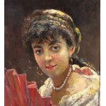 UNIDENTIFIED SIGNATURE, Portrait of a Young Woman