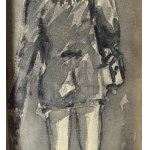 UNIDENTIFIED SIGNATURE, Portrait of a Woman from Behind