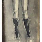 UNIDENTIFIED SIGNATURE, Portrait of a Woman from Behind