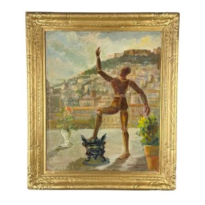 ANGELA CARUGATI, Landscape with Mannequin - ANGELA CARUGATI