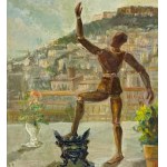 ANGELA CARUGATI, Landscape with Mannequin - ANGELA CARUGATI